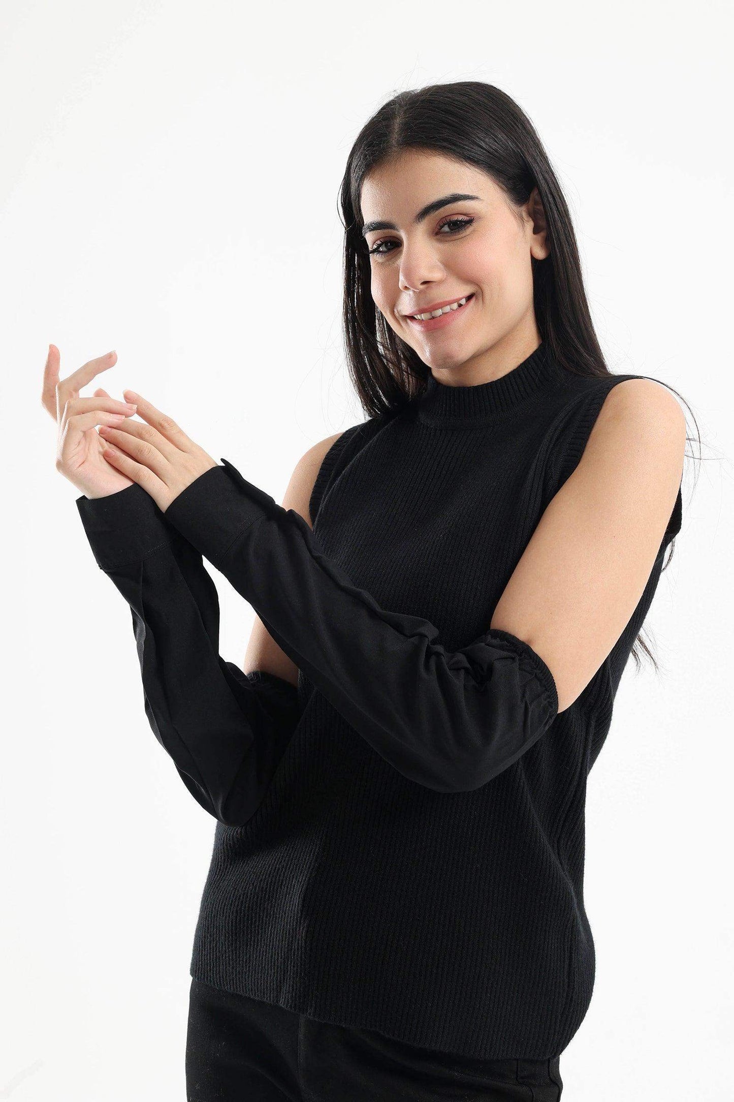 Detachable Sleeves with Buttoned Cuffs - Carina - ÙƒØ§Ø±ÙŠÙ†Ø§