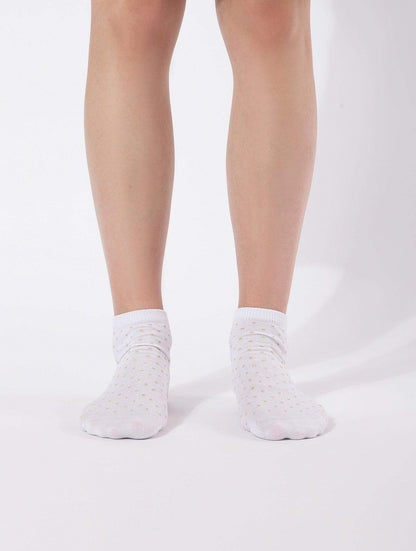 Dotted Cotton Socks - Carina - ÙƒØ§Ø±ÙŠÙ†Ø§