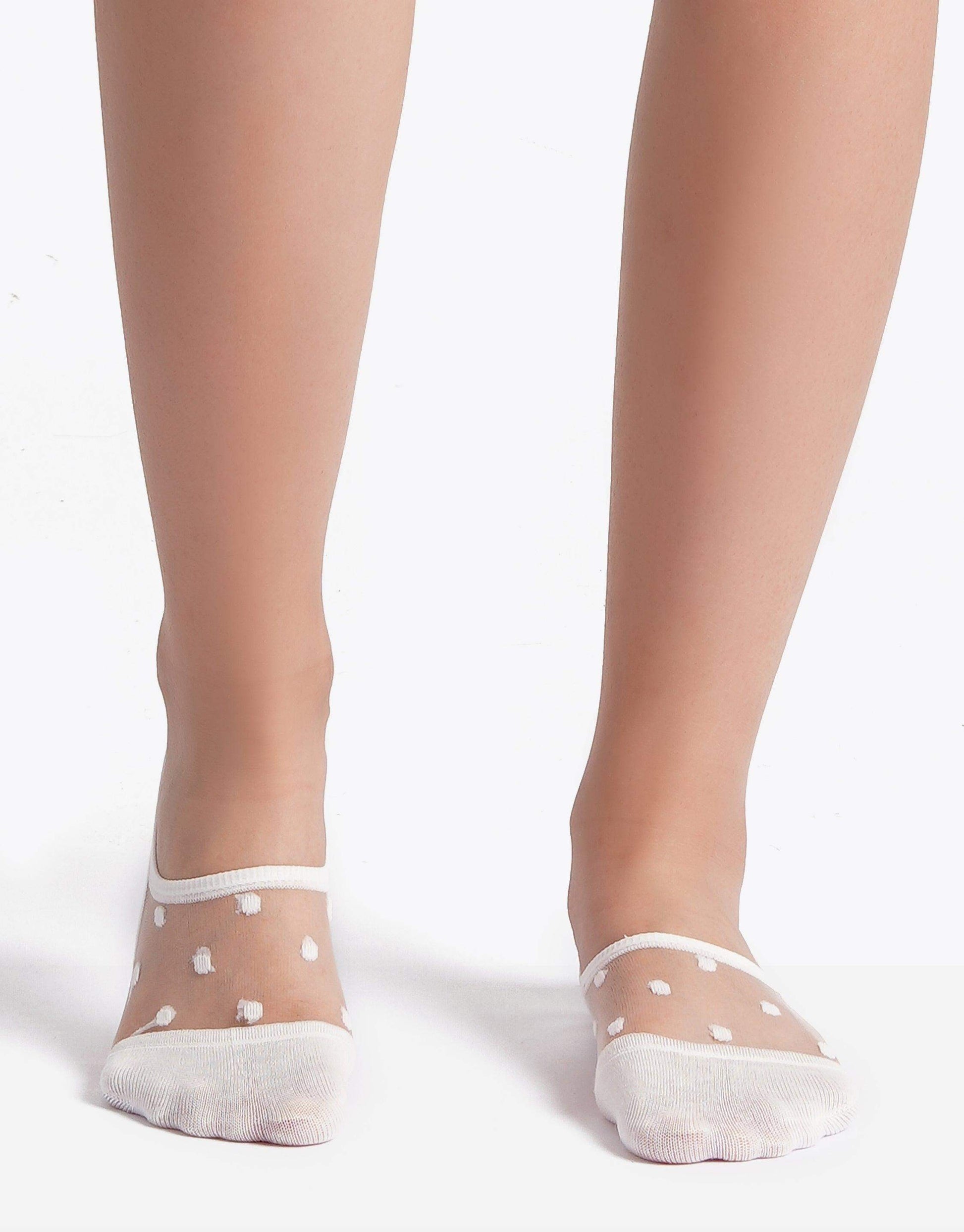 Dotted Invisible Socks - 3 Pairs - Carina - ÙƒØ§Ø±ÙŠÙ†Ø§