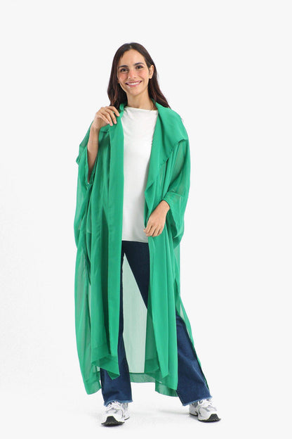 Draped Chiffon Kimono - Carina - ÙƒØ§Ø±ÙŠÙ†Ø§