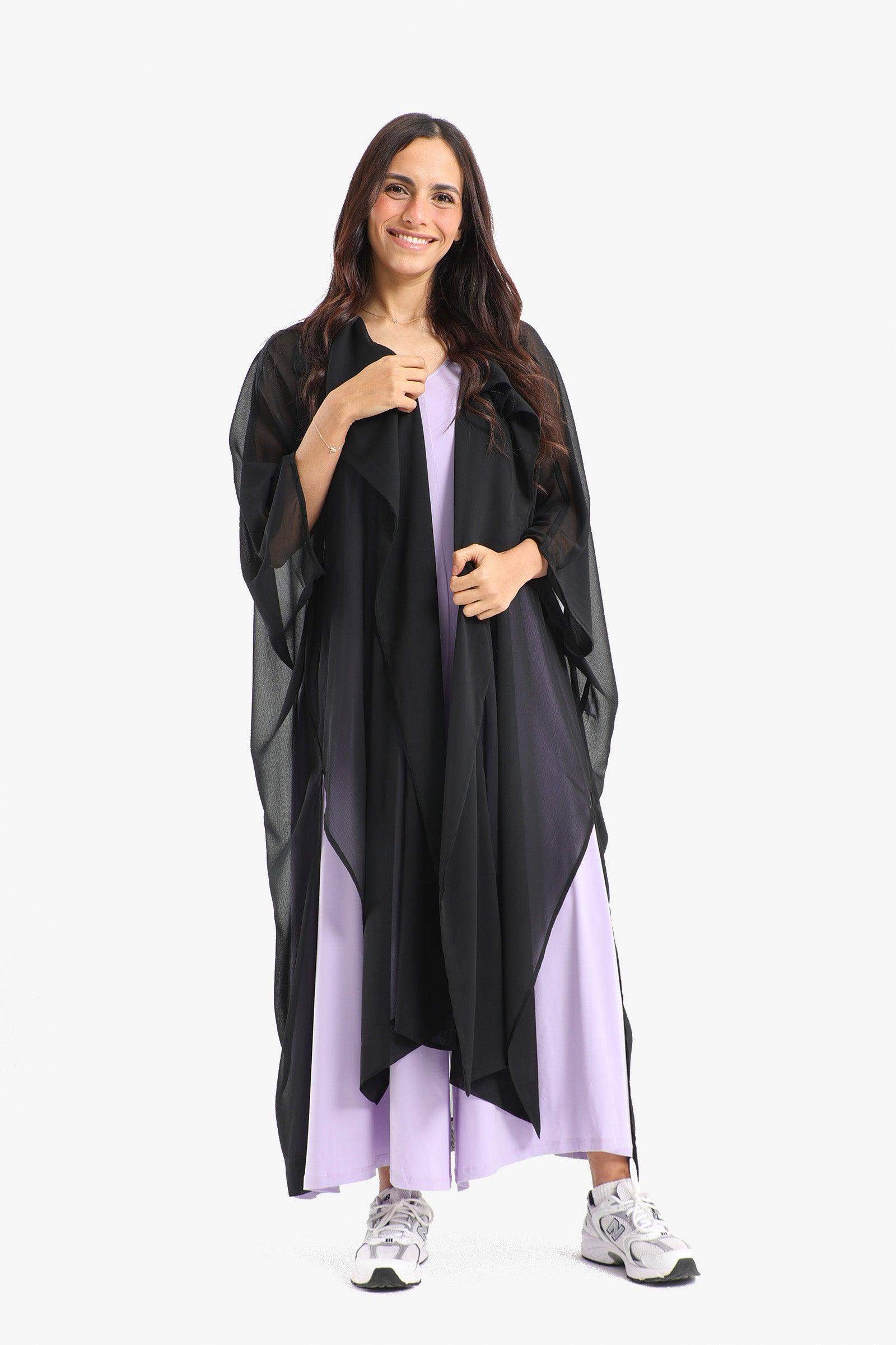 Draped Chiffon Kimono - Carina - ÙƒØ§Ø±ÙŠÙ†Ø§