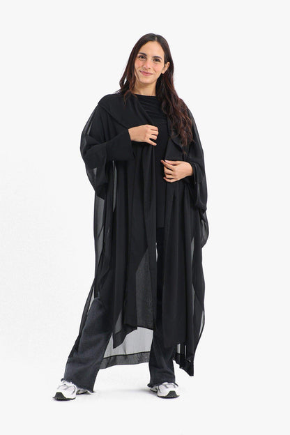 Draped Chiffon Kimono - Carina - ÙƒØ§Ø±ÙŠÙ†Ø§