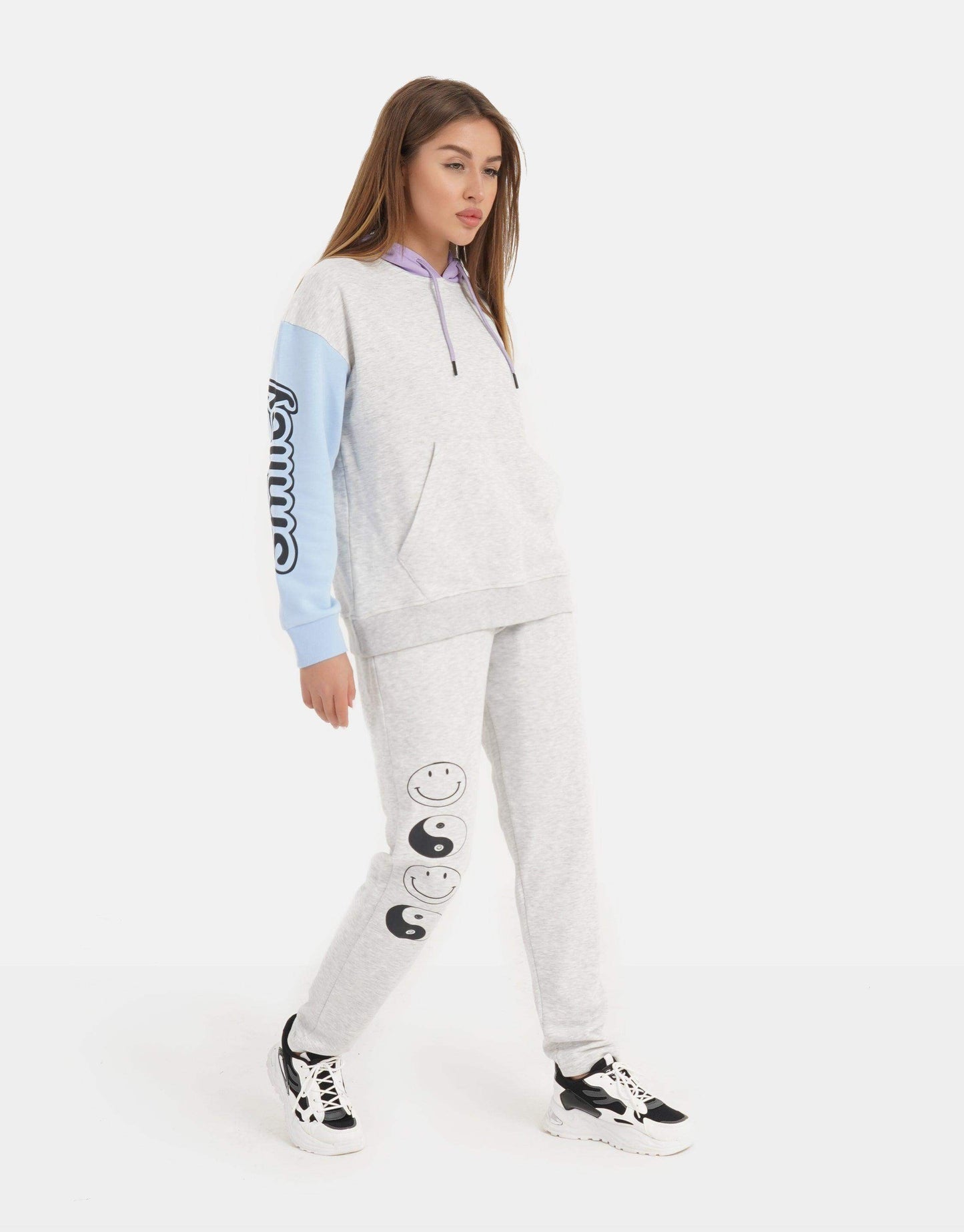 Dropped Shoulder Loungewear Set - Carina - ÙƒØ§Ø±ÙŠÙ†Ø§