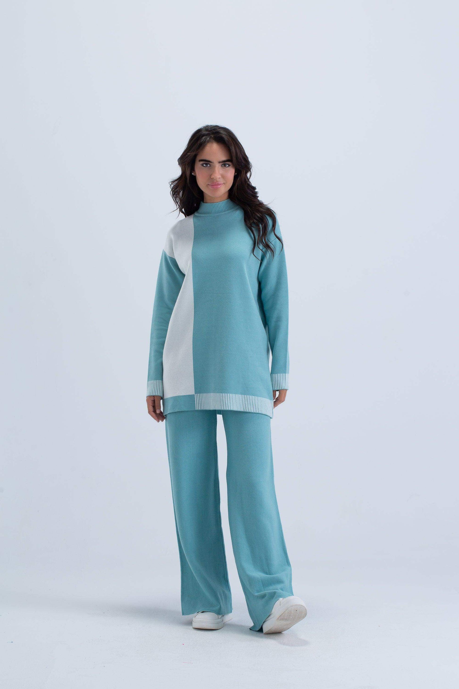 Dual Tone Lounge Top - Carina - ÙƒØ§Ø±ÙŠÙ†Ø§