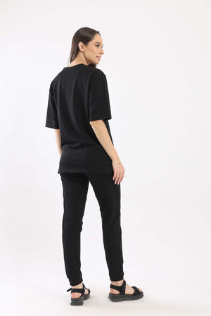 Elastic Cuffs Lounge Set - Carina - ÙƒØ§Ø±ÙŠÙ†Ø§