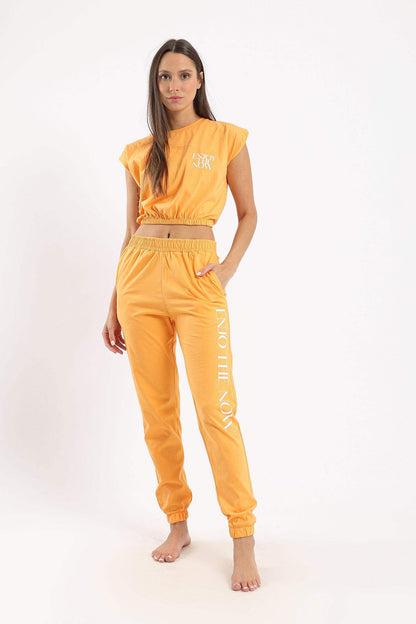 Elastic Trims Pyjama Set - Carina - ÙƒØ§Ø±ÙŠÙ†Ø§