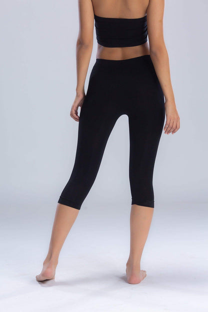 Elastic Waist Pantacourt Legging - Carina - ÙƒØ§Ø±ÙŠÙ†Ø§