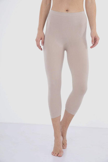 Elastic Waist Pantacourt Legging - Carina - ÙƒØ§Ø±ÙŠÙ†Ø§