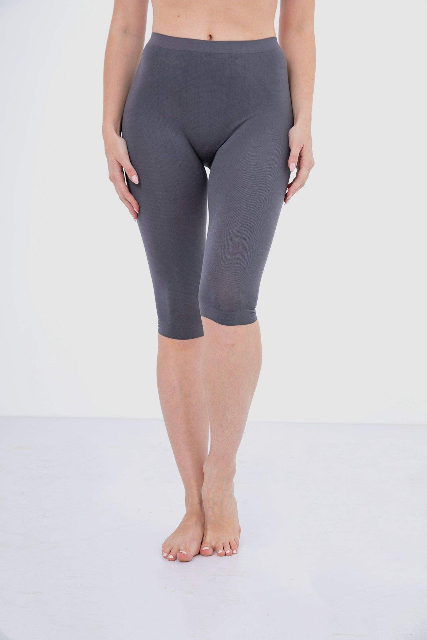 Elastic Waist Pantacourt Legging - Carina - ÙƒØ§Ø±ÙŠÙ†Ø§