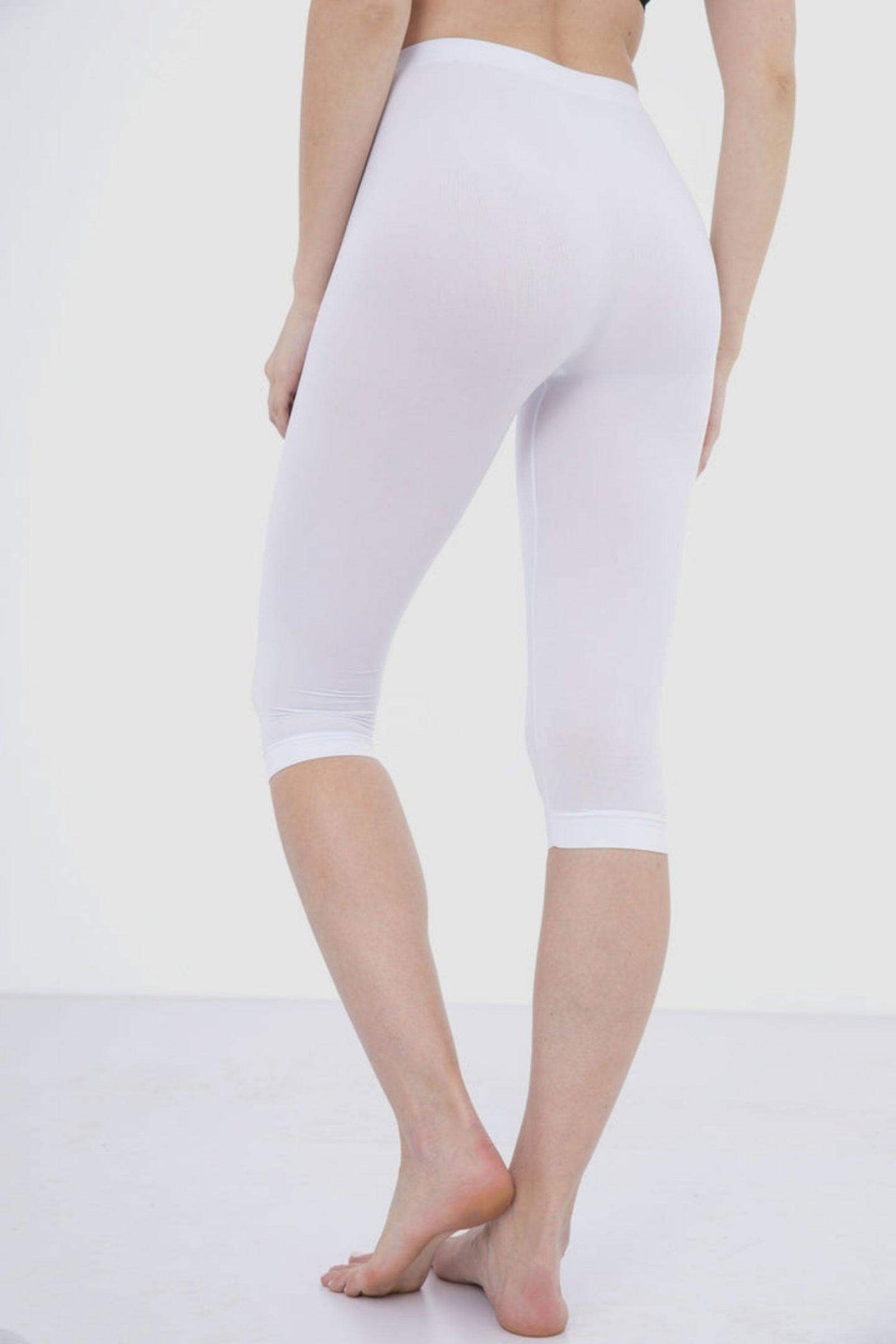 Elastic Waist Pantacourt Legging - Carina - ÙƒØ§Ø±ÙŠÙ†Ø§