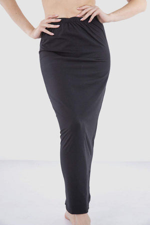 Elastic Waist Solid Maxi Skirt - Carina - ÙƒØ§Ø±ÙŠÙ†Ø§
