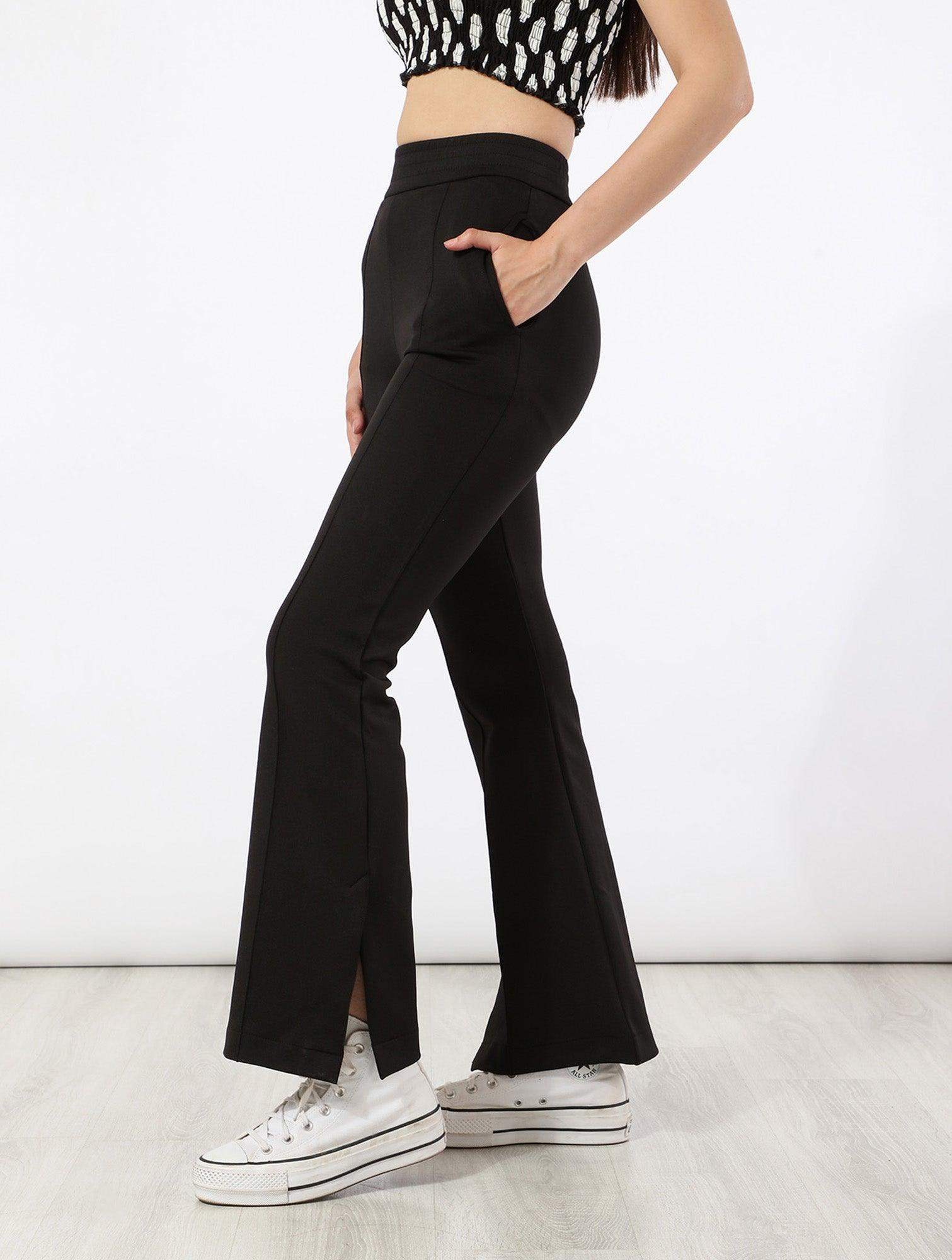 Flare Pants with Side Pockets - Carina - ÙƒØ§Ø±ÙŠÙ†Ø§