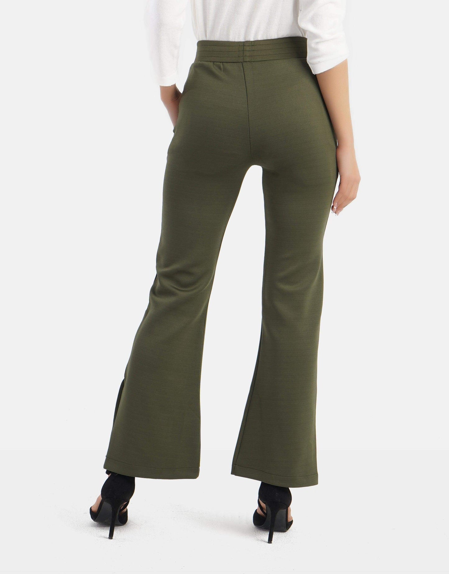 Flared Split-Hem Pants - Carina - ÙƒØ§Ø±ÙŠÙ†Ø§