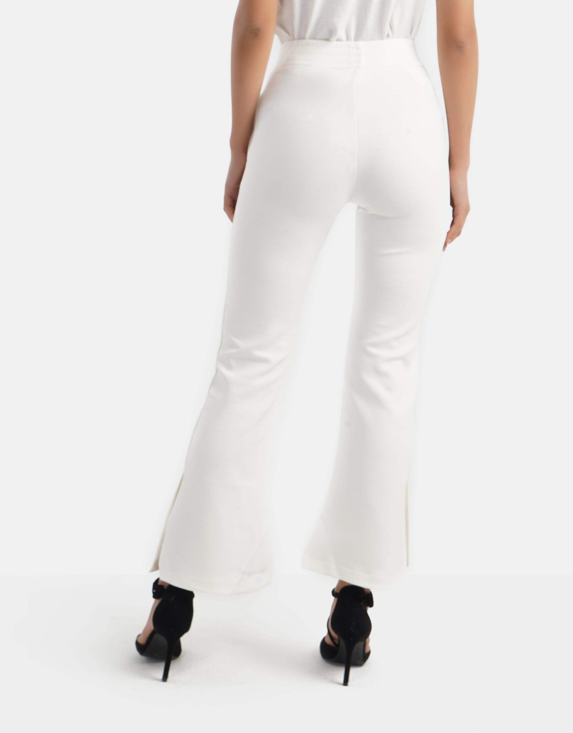 Flared Split-Hem Pants - Carina - ÙƒØ§Ø±ÙŠÙ†Ø§