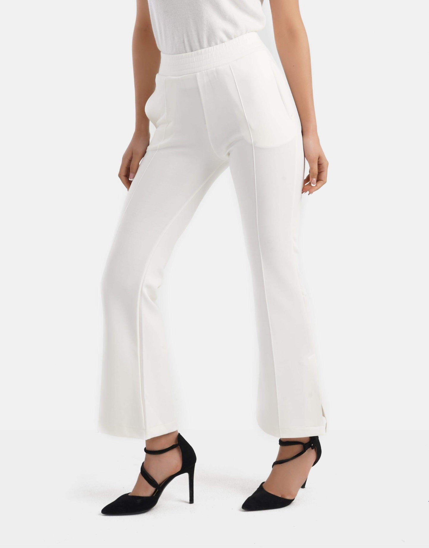 Flared Split-Hem Pants - Carina - ÙƒØ§Ø±ÙŠÙ†Ø§