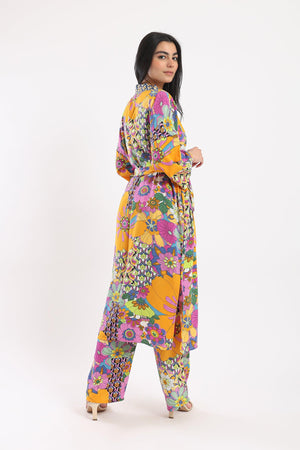 Flawless Printed Kimono - Clue-wear