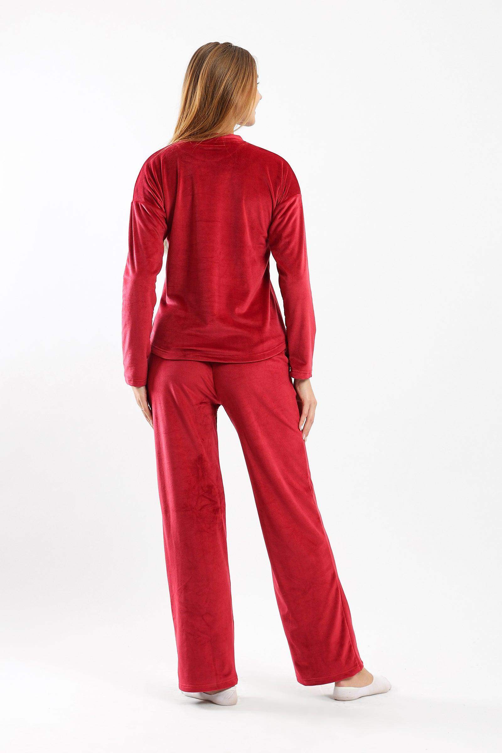 Fleece Solid Pyjama Set - Carina - ÙƒØ§Ø±ÙŠÙ†Ø§