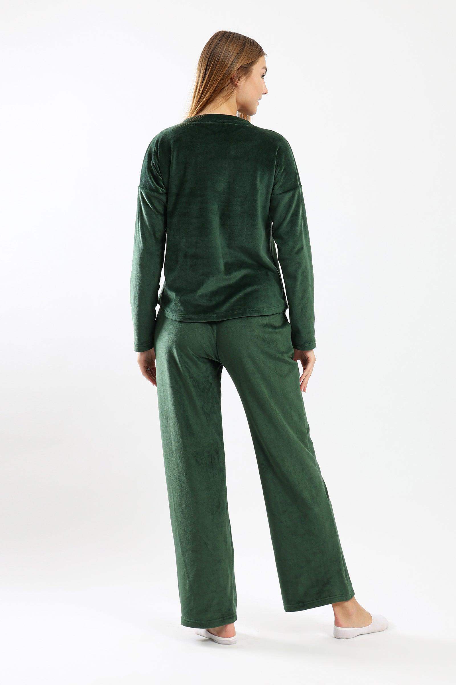 Fleece Solid Pyjama Set - Carina - ÙƒØ§Ø±ÙŠÙ†Ø§