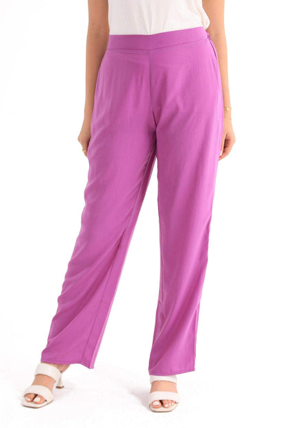 Flowy Straight Cut Pants - Carina - ÙƒØ§Ø±ÙŠÙ†Ø§