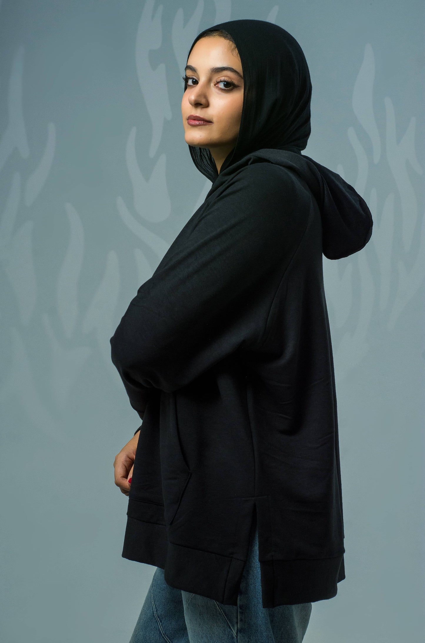 Melton Oversized Sweatshirt