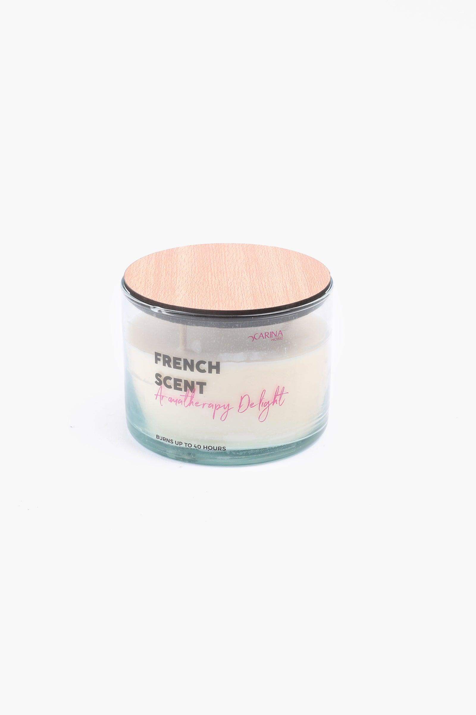 French Scent Candle - 400ml - Carina - ÙƒØ§Ø±ÙŠÙ†Ø§