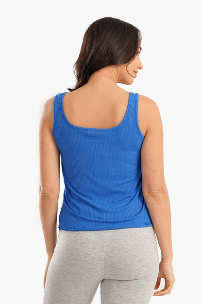 Frilled Hem Pyjama Top - Carina - ÙƒØ§Ø±ÙŠÙ†Ø§