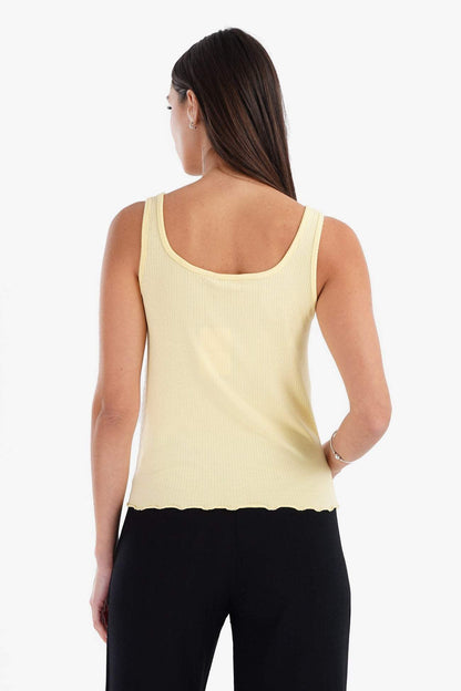 Frilled Hem Pyjama Top - Carina - ÙƒØ§Ø±ÙŠÙ†Ø§