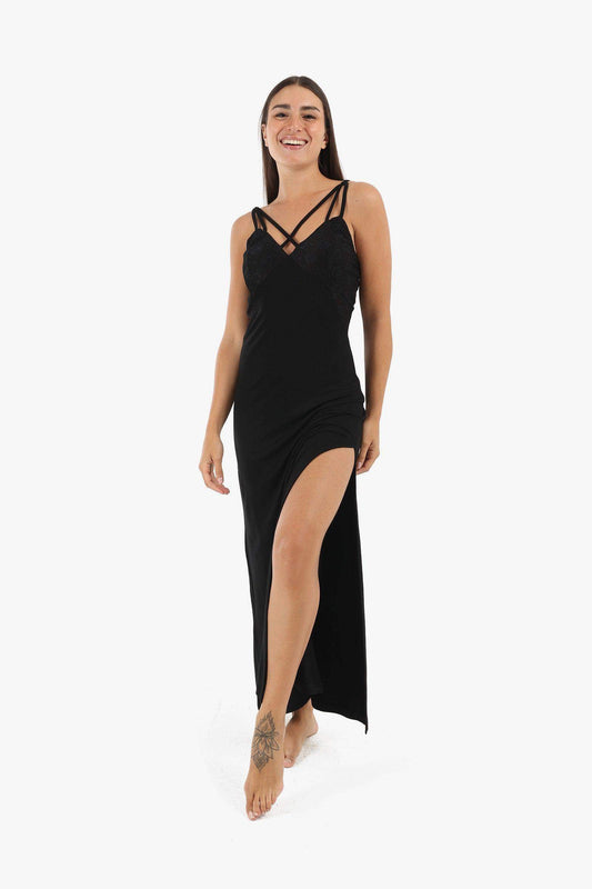 Front Criss Cross Nightgown - Carina - ÙƒØ§Ø±ÙŠÙ†Ø§