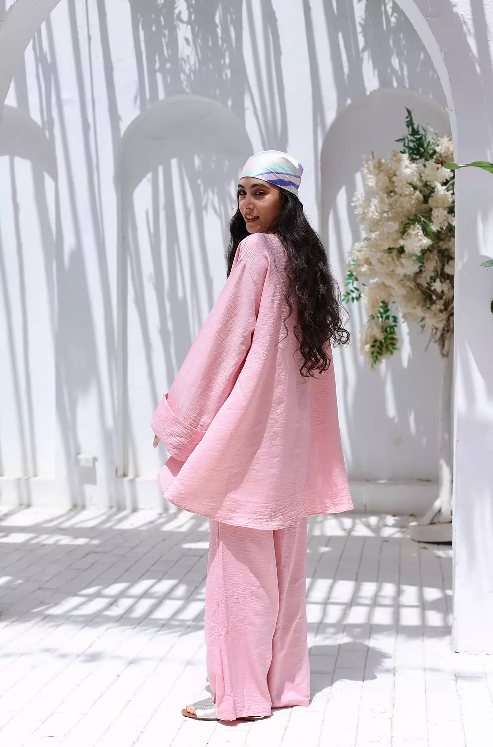 Oversized Light & Flow Set - Pink