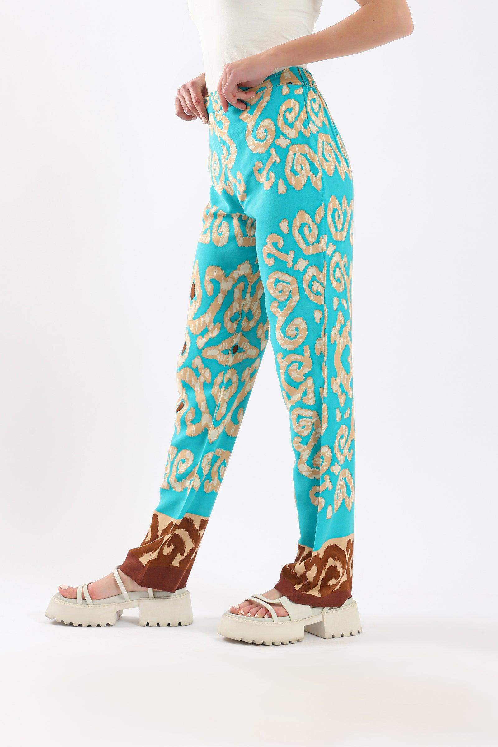 Full Length Print Pants - Carina - ÙƒØ§Ø±ÙŠÙ†Ø§