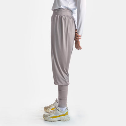 Plain Wide Leg Sports Pants