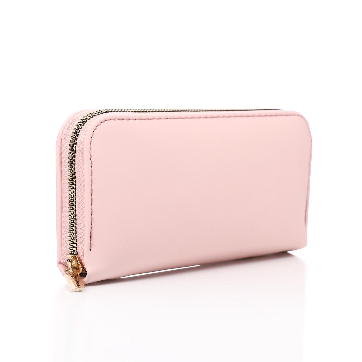 Pink Zipped Wallet