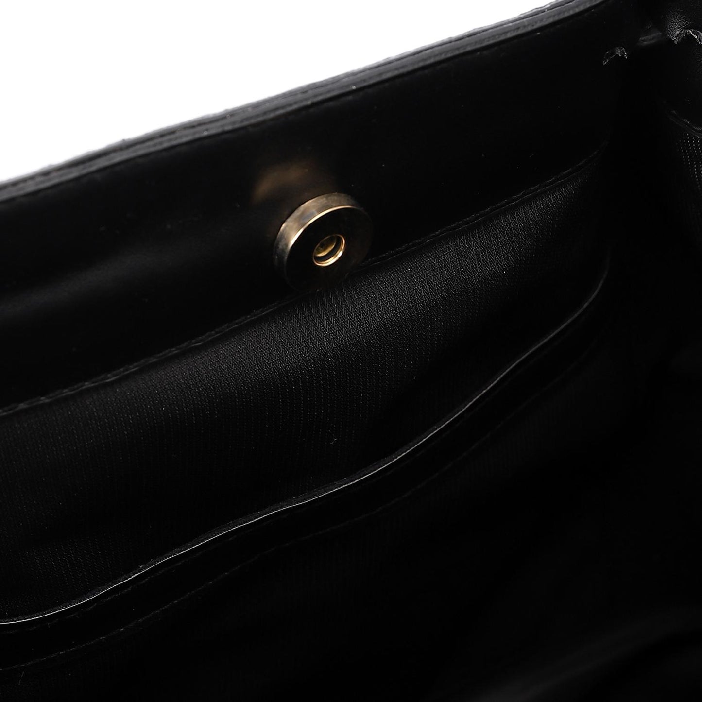 Black Leather Shoulder Bag