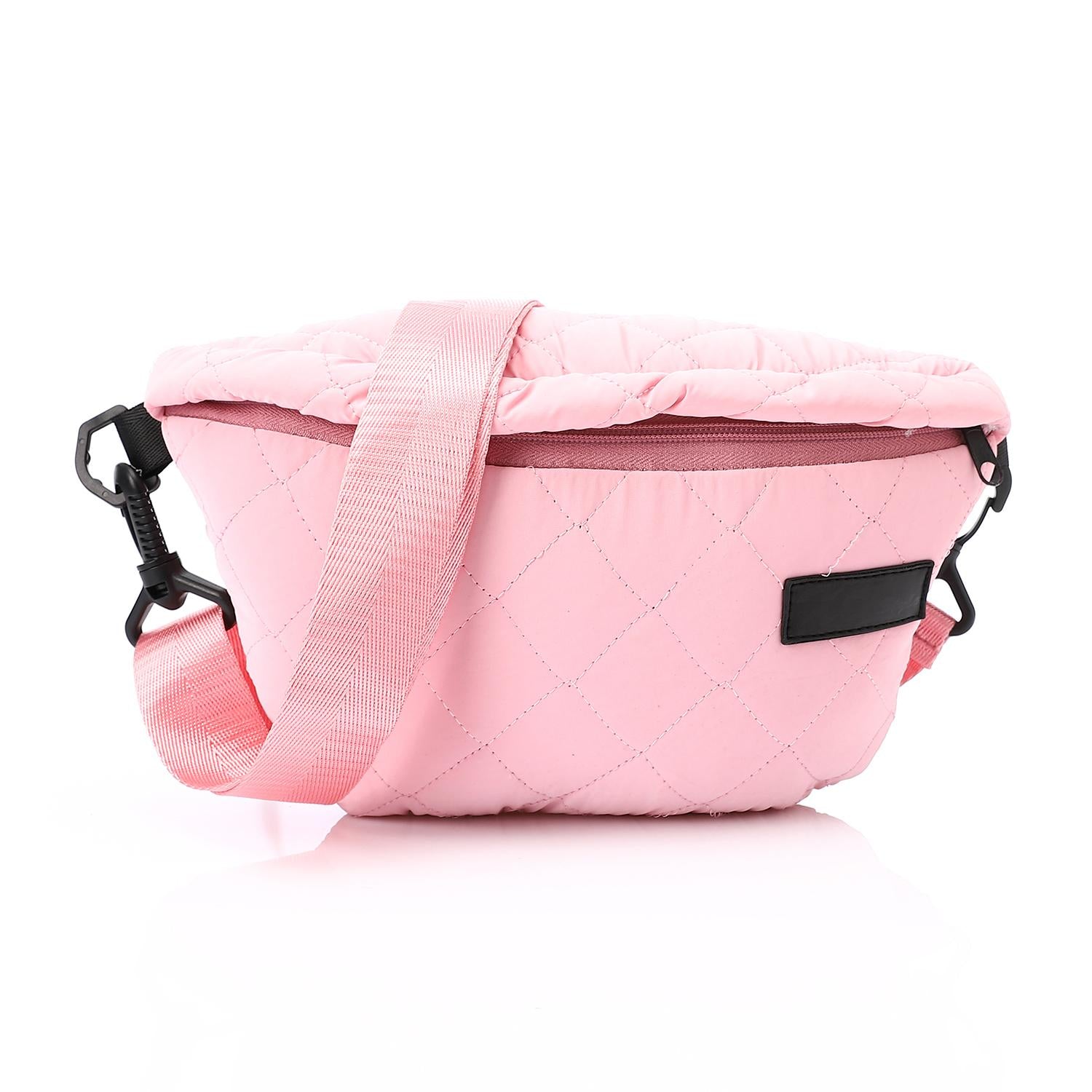 Synthetic Waist Bag - Rose
