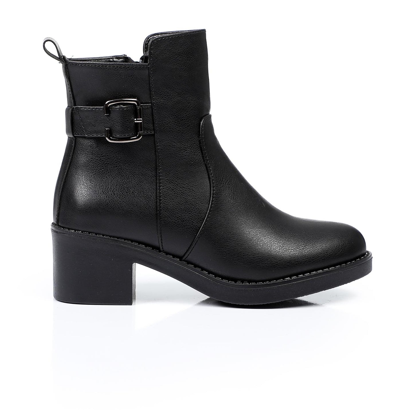 Leather Ankle Boot 5Cm