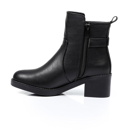 Leather Ankle Boot 5Cm