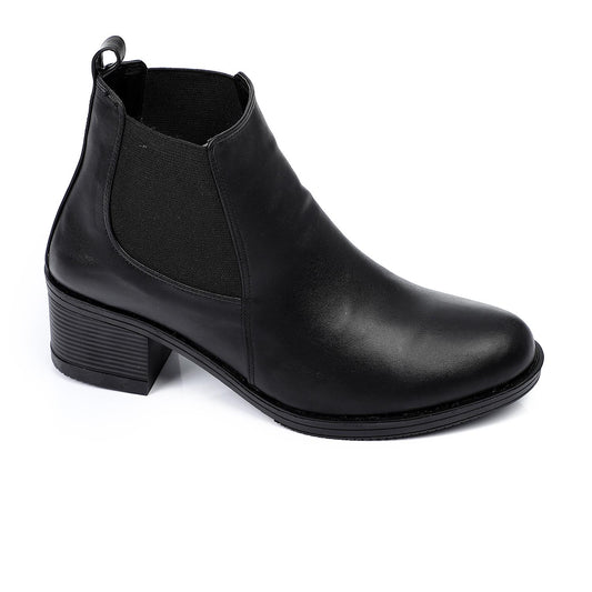 Leather Ankle Boot 5Cm