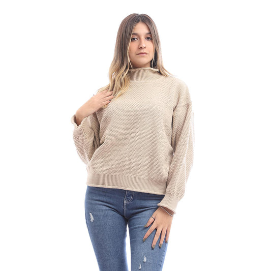 Oversized Long Sleeve Sweater Pullover Top