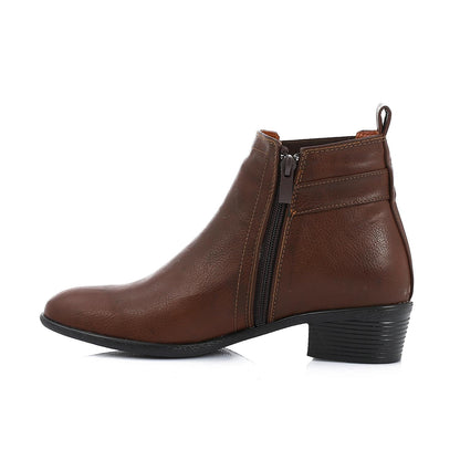 Leather Ankle Boot 1432