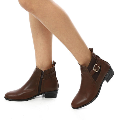 Leather Ankle Boot 1432