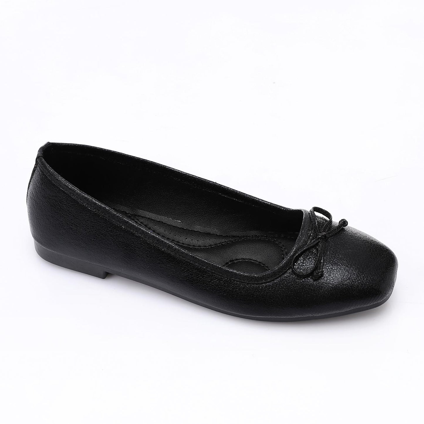 Leather Classic Ballerinas - Black