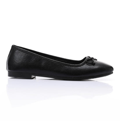 Leather Classic Ballerinas - Black