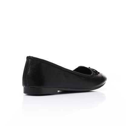 Leather Classic Ballerinas - Black