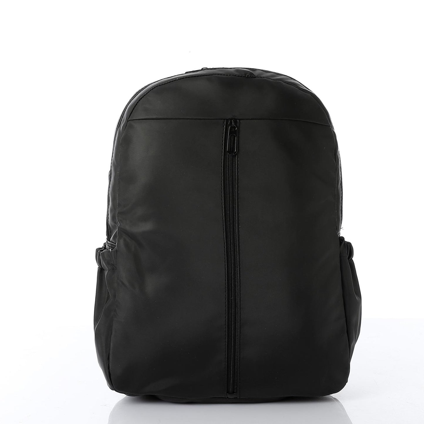Leather Unisex Backpack - Black