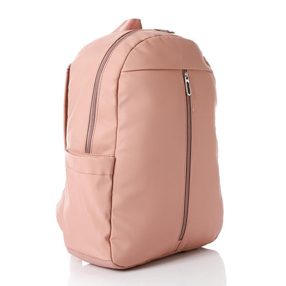 Leather Unisex Backpack - Pink