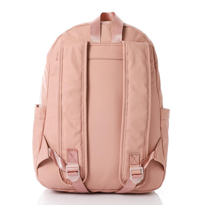Leather Unisex Backpack - Pink