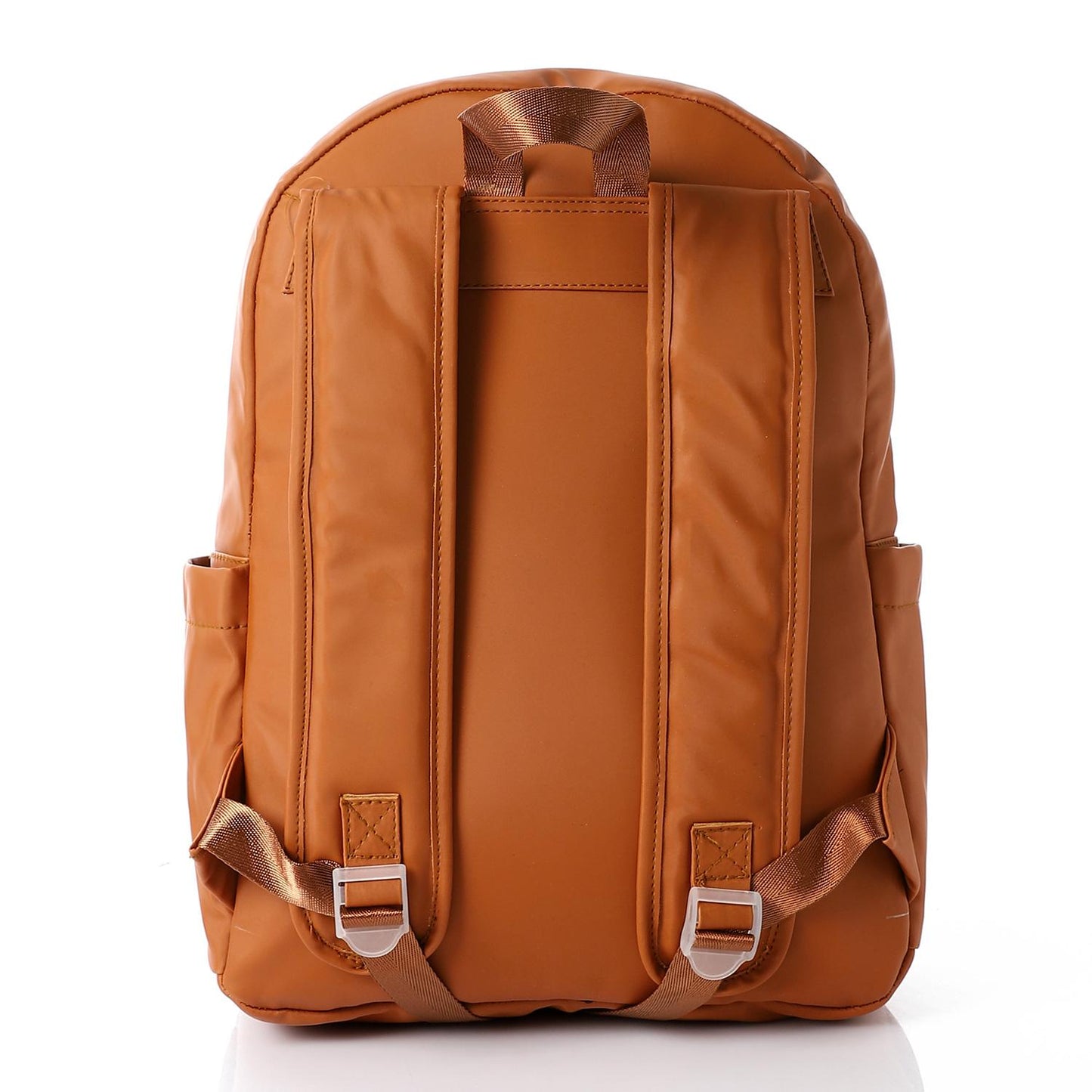 Leather Unisex Backpack - Tan