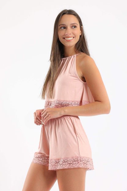 Halter Neck Pyjama Set - Carina - ÙƒØ§Ø±ÙŠÙ†Ø§