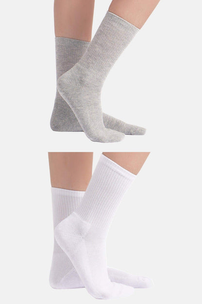 Heather Mid-Calf Socks - Carina - ÙƒØ§Ø±ÙŠÙ†Ø§