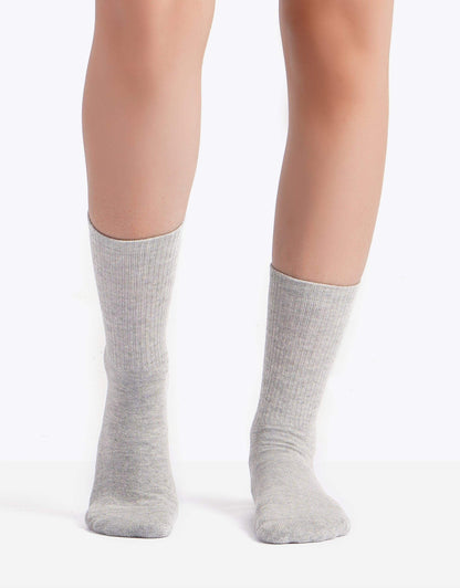 Heather Mid-Calf Socks - Carina - ÙƒØ§Ø±ÙŠÙ†Ø§